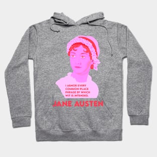 Jane Austen Quote from Sense and Sensibility Hoodie